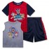 Paw Patrol Shirt Tank Top & Shorts 3 Piece Set Summer Active-wear Bundle Clothes for Boys