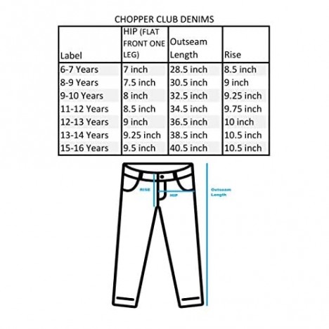chopper club Boys Jeans - Denim Joggers Slim Fit
