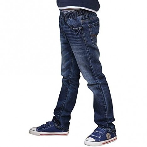 Leo&Lily Boys' Big Jeans