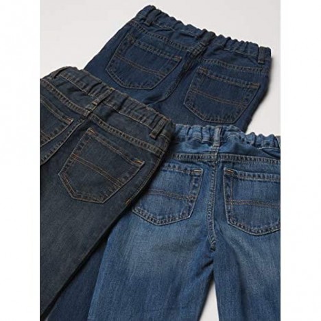 The Children's Place Baby and Toddler Boys Basic Straight Jeans 3-Pack