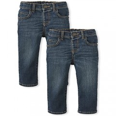 The Children's Place Baby and Toddler Boys Stretch Skinny Jeans 2-Pack