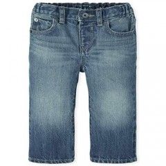 The Children's Place Boys' Baby and Toddler Basic Bootcut Jeans
