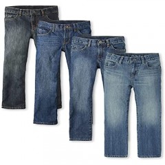 The Children's Place Boys' Four Pack Bootcut Jeans