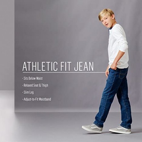 Wrangler Authentics Boys' Big Authentics Athletic Fit Jean