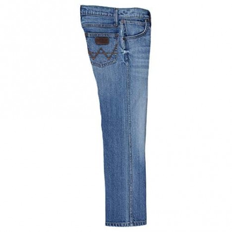Wrangler Boys' Retro Slim Fit Straight Leg Jean