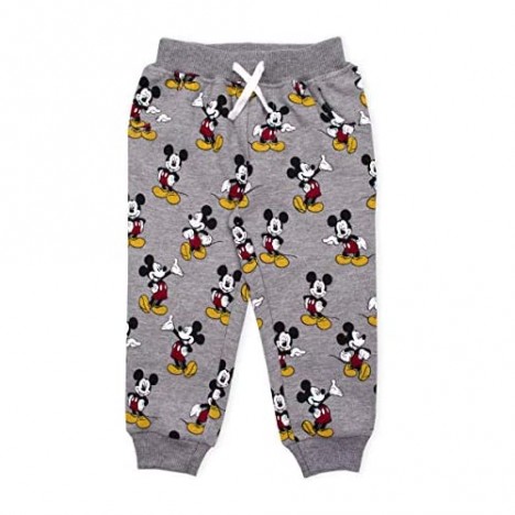 Disney Boy's 2-Piece Mickey Mouse Drawstring Jogger Pant Set