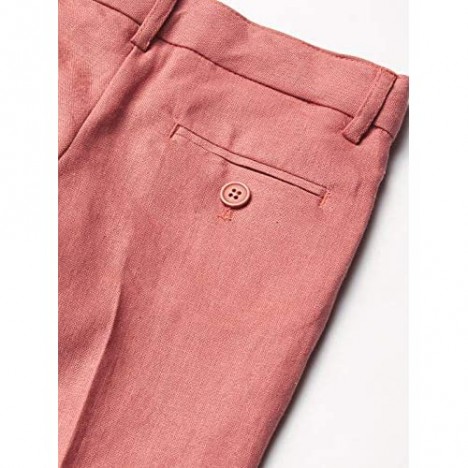 Isaac Mizrahi Boys' Slim Fit Linen Pants