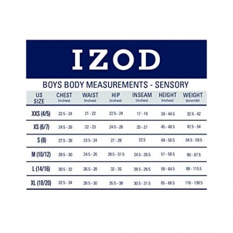 IZOD Boys' School Uniform Sensory-Friendly Knit Pant