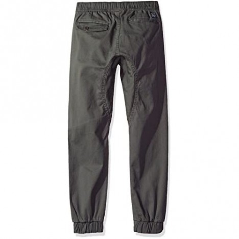 Southpole Boys' Big Jogger Pants in Basic Stretch Twill Fabric