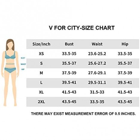 V FOR CITY Tank Tops for Women with Shelf Bra Racerback Basic Undershirt 2 Pack