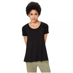 Daily Ritual Women's Jersey Relaxed-Fit Short-Sleeve Scoop Neck Swing T-Shirt