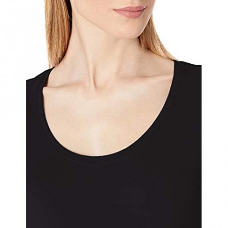 Essentials Women's 2-Pack Classic-Fit Short-Sleeve Scoopneck T-Shirt