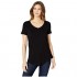  Essentials Women's Relaxed-Fit Short-Sleeve V-Neck Tunic