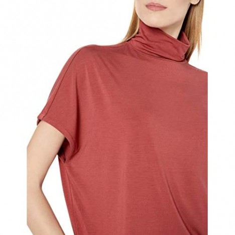Daily Ritual Women's Soft Rayon Jersey Slouchy Pullover Top