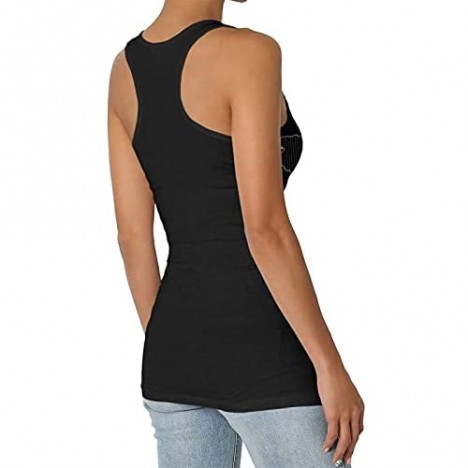 Ma-Chine G-Un Kelly Vest Shirt Comfortable and Fashionable Ladies Summer Vest Sleeveless Top T-Shirt