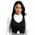 XUNZOO Women V-Neck Sleeveless Dressy Casual Versatile Racerback Vest Tuxedo Suit Waistcoat